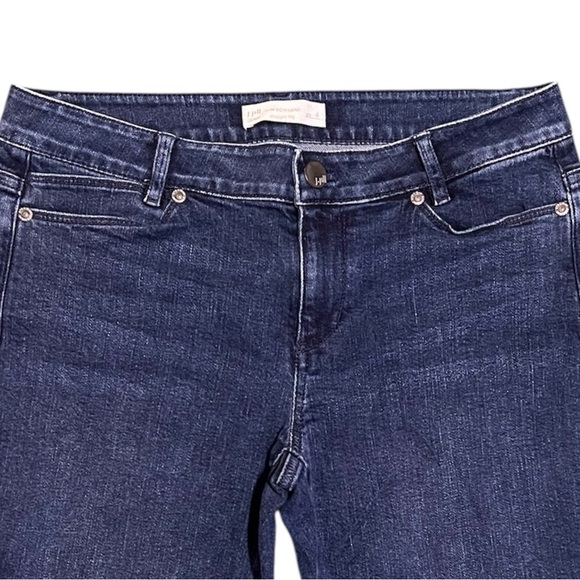 J. Jill Blue Slim Boyfriend Straight Leg Jeans - Picture 3 of 7